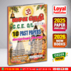 Tamil Medium O/L Saivaneri Past Paper Book | Loyal Publication