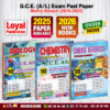 G.C.E. A/L Maths Past Paper Book Pack - Loyal Publications (English Medium)