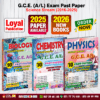 G.C.E. A/L Science Past Paper Book Pack - Loyal Publications (English Medium)