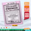 O/L FRENCH Past Papers Book