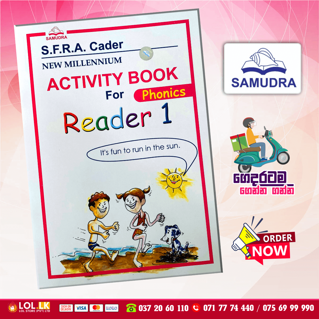 Activity Book For Phonics Reader 01 | Samudra Publications