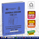 A/L General English Past Paper Book | Atlas Hall Publication