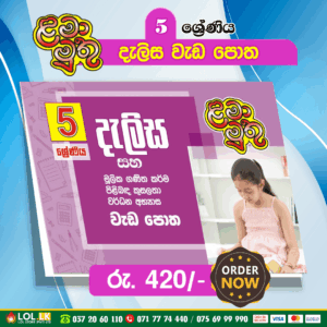 Grade 05 Delisa Workbook | Lama Muthu Publication